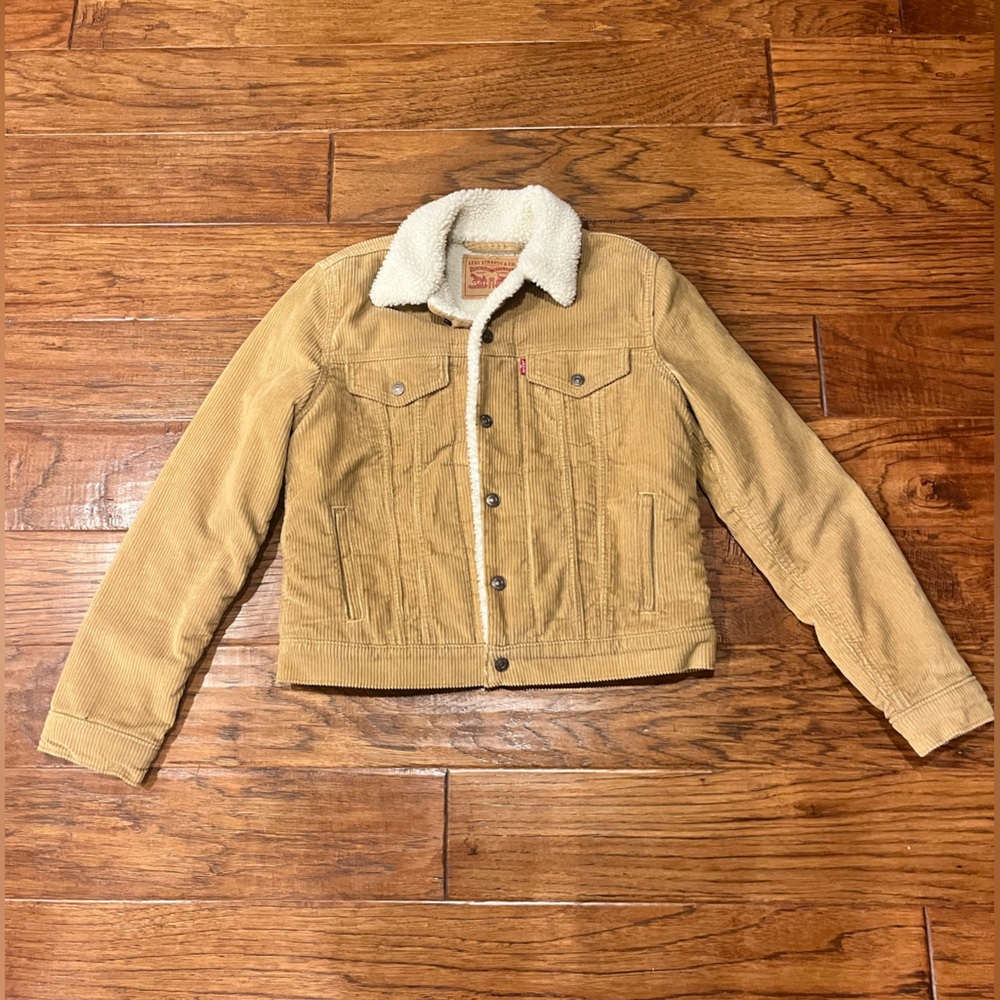 Levi’s original corduroy sherpa trucker jacket